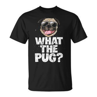 What The Pug Boys Men Dog Lover Pun T-Shirt | Mazezy