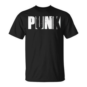 Punk Das Ist Meine Musik Rock Punker T-Shirt - Geschenkecke