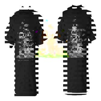 Puppy Lover Lots Of Puppies Cute Puppy Dog Lover Dog T-Shirt - Monsterry