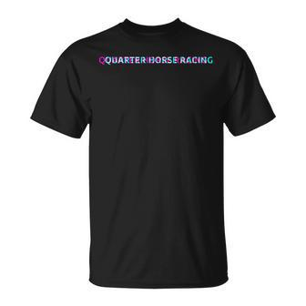 Quarter Horse Racing Sports Team Varsity Jersey Sport Lover T-Shirt - Monsterry UK