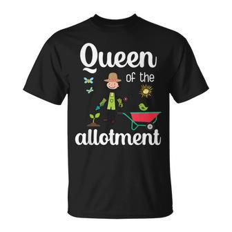 Queen Of The Allotment T-Shirt - Thegiftio UK