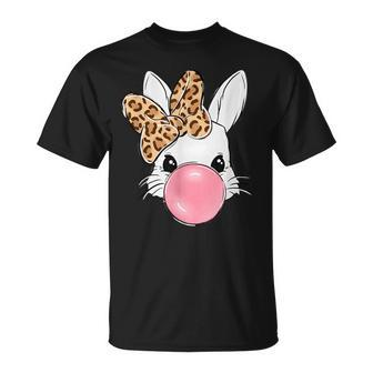 Rabbit Leopard Girls T-Shirt | Mazezy