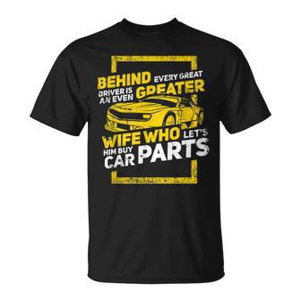 Race Car Outfit For A Race Car Driver T-Shirt - Monsterry