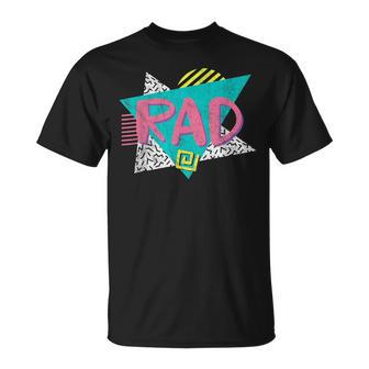 Rad Retro Vintage 80'S 90'S T-Shirt - Monsterry UK