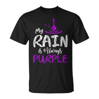 My Rain Is Always Purple T T-Shirt - Monsterry CA