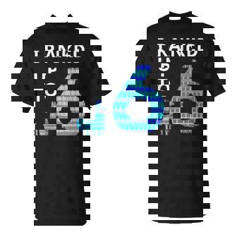 I Ranked Up To 6 Birthday Video Game Llama Piñata Birthday T-Shirt - Seseable