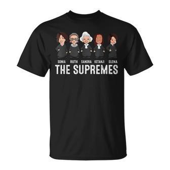 Rbg Supremes Court Cute Scotus Kbj Support T-Shirt - Monsterry UK