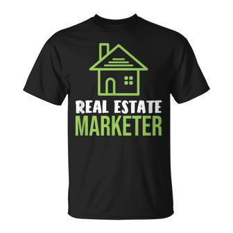 Real Estate Marketer And Realtor For House Hustler T-Shirt - Monsterry UK