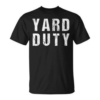 Recess Yard Duty T-Shirt - Monsterry AU