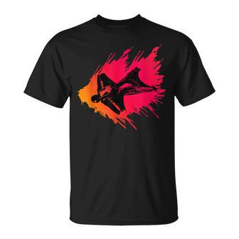 Red Flying For Wingsuit Lovers T-Shirt - Monsterry DE