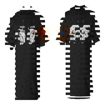 Red Meeple Blue Meeple Jeu De Société Humoristique T-Shirt - Cadeauxyz