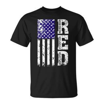 RED Remember Everyone Deployed Red Friday T-Shirt - Seseable