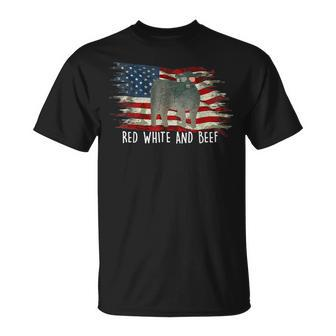 Red White And Beef T-Shirt - Monsterry CA
