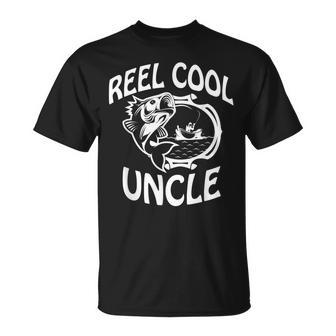 Reel Cool Dad Fishing Uncle Father's Day T-Shirt - Monsterry CA