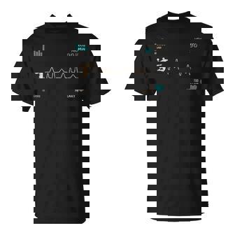 Regalos Jugadores Balonmano Deportes Clásicos Latido Corazón Camiseta unisex - Regaloses