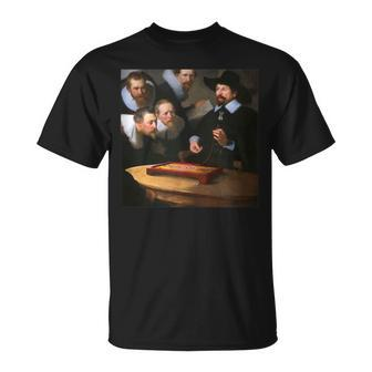 Rembrandt's The Anatomy Lesson Of Dr Tulp Operation Game T-Shirt - Monsterry DE