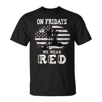 Remember Everyone Deployed Red Friday Military T-Shirt - Monsterry