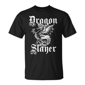 Renaissance Faire Dragon Slayer T-Shirt - Monsterry
