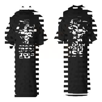Reps For Jesus Gym T-Shirt - Monsterry
