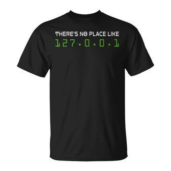 There's No Place Like 127001 Home Engineer T-Shirt - Thegiftio UK
