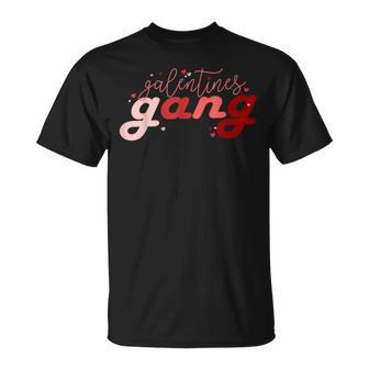Retro 2022 Valentine's Day Galentines Gang T-Shirt - Thegiftio
