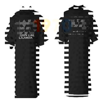 Retro 54 Años Nacido En 1970 Edición Limitada 54 Cumpleaños Camiseta unisex - Regaloses