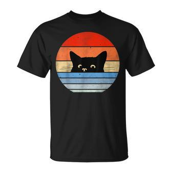 Retro Cat Cat Lover Cat Owner Cute Cat T-Shirt - Seseable