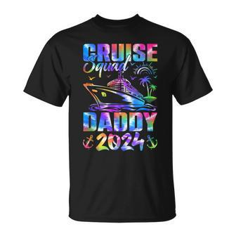Retro Cruise Squad 2024 Daddy Tie Dye Summer Fathers Day T-Shirt - Thegiftio UK