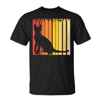 Retro Havana Brown Cat Breed Owner T-Shirt - Monsterry CA