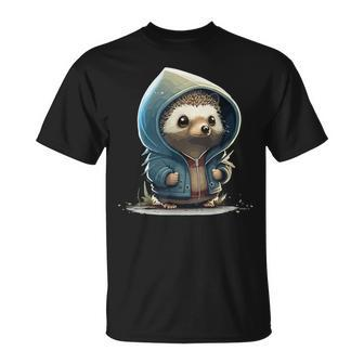 Retro Hedgehog T-Shirt - Monsterry
