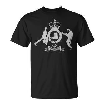 Retro Humorous British Ministry Of Silly Walks For All T-Shirt - Monsterry UK