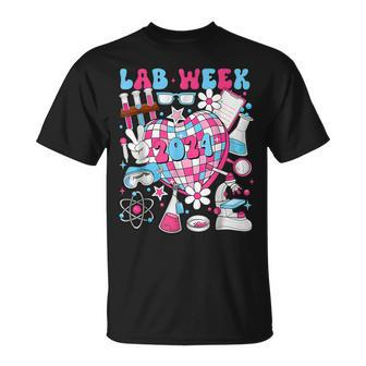 Retro Lab Week 2024 Medical Laboratory T-Shirt | Mazezy