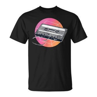Retro Music Cassette Tape 80S 90S Vintage Graphic T-Shirt - Monsterry DE