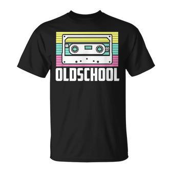 Retro Oldschool Cassette 80S 90S T-Shirt - Seseable