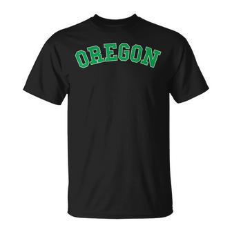 Retro Oregon Or Throwback Sporty Classic T-Shirt - Thegiftio UK
