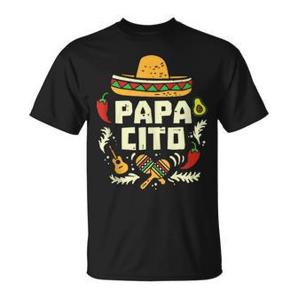 Retro Papa Cito Mexican Cinco De Mayo Fathers Day T-Shirt - Thegiftio UK