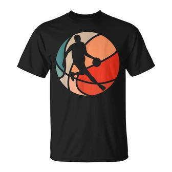 Retro Style Basketball Player T-Shirt - Seseable