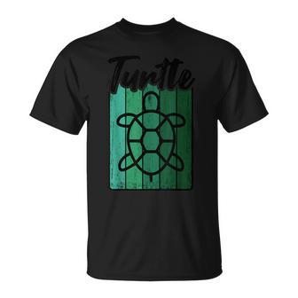 Retro Turtle Vintage T-Shirt - Seseable