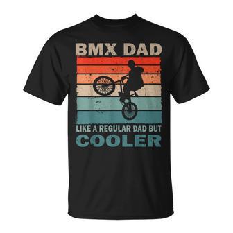 Retro Vintage Bike Cycling Dad Bmx Player & Fan Father's Day T-Shirt - Monsterry UK