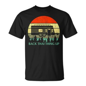 Retro Vintage Rv Camper Back That Thing Up T-Shirt - Monsterry DE