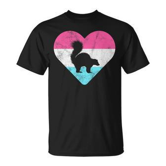 Retro Vintage Skunk For Or Girls T-Shirt - Monsterry