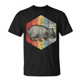 Retro Wombat T-Shirt - Geschenkecke