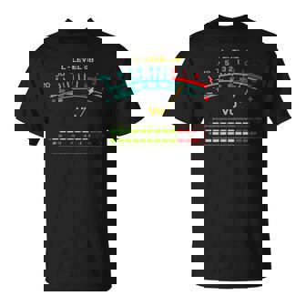 Retrou Meterintage Hi-Fi Audio Stereo Music Sound Camiseta unisex - Regaloses