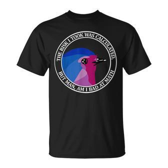 The Risk I Took Was Calculated But Man Am I Bad At Math T-Shirt | Mazezy
