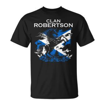 Robertson Clan Family Last Name Scotland Scottish T-Shirt - Seseable