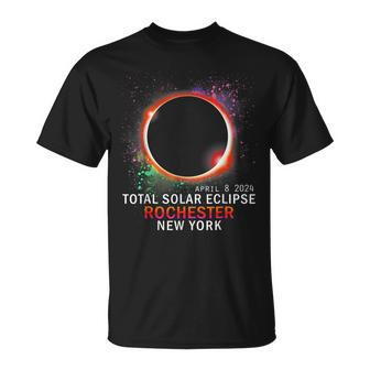 Rochester Ny New York Total Solar Eclipse 2024 T-Shirt | Mazezy