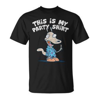 Rockos Modern Life This Is My Party T-Shirt - Monsterry CA