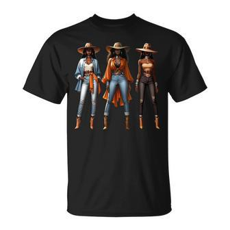 Rodeo Melanin Black History T-Shirt - Seseable