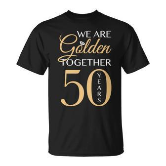 Romantic For Couples 50Th Wedding Anniversary T-Shirt - Monsterry DE