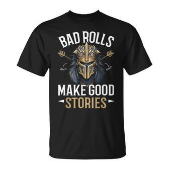 Rpg Gaming Role Playing D20 Tabletop Games Rpg Gamer T-Shirt | Mazezy DE